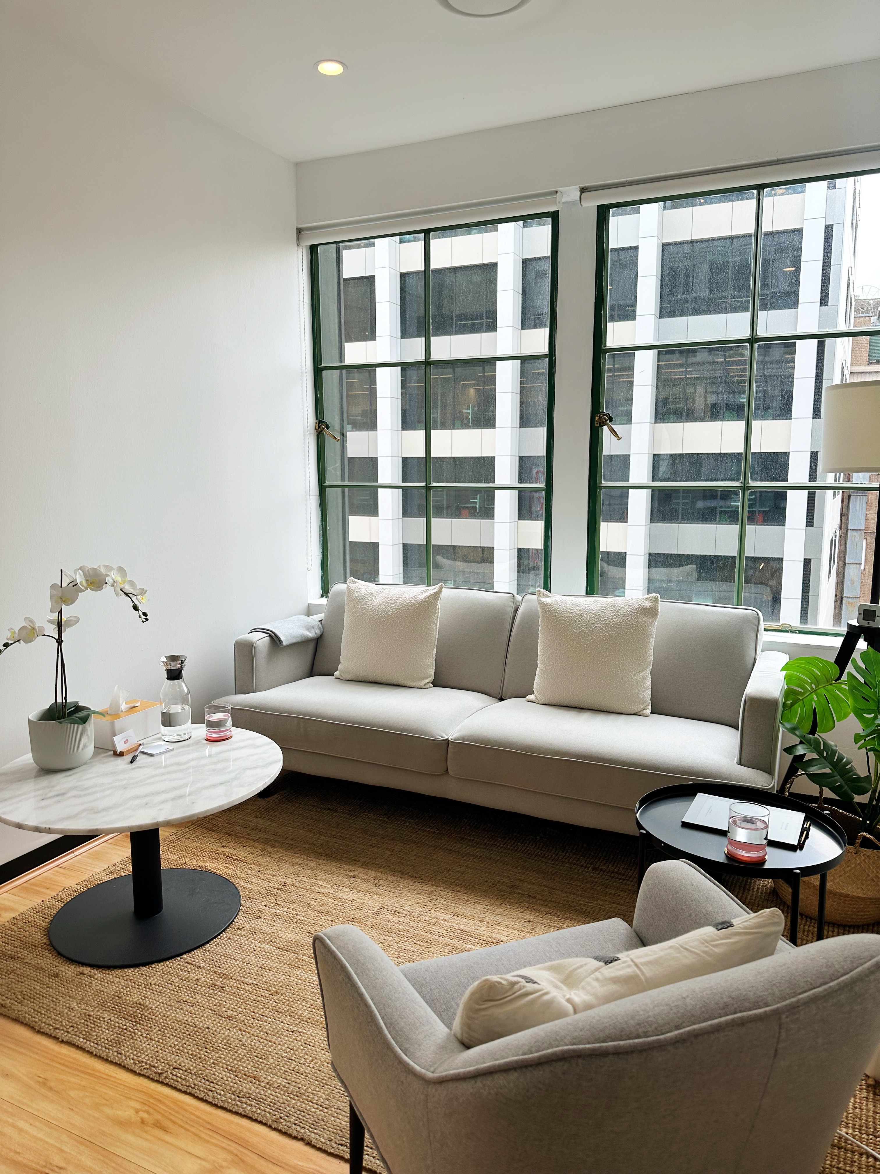 The Listening Couch therapy room